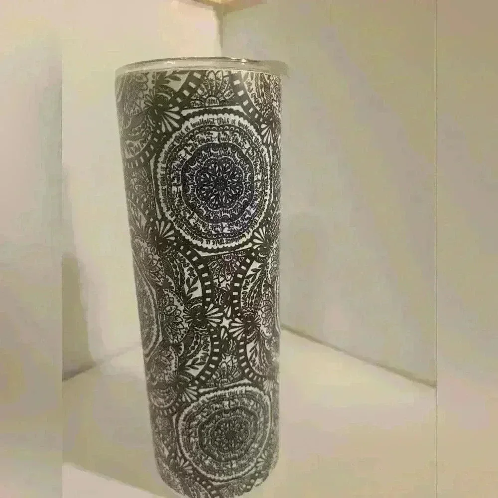 20 oz skinny tumbler with hidden effects